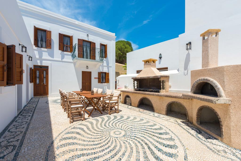 Villa Eftihia in Lindos Esterno foto