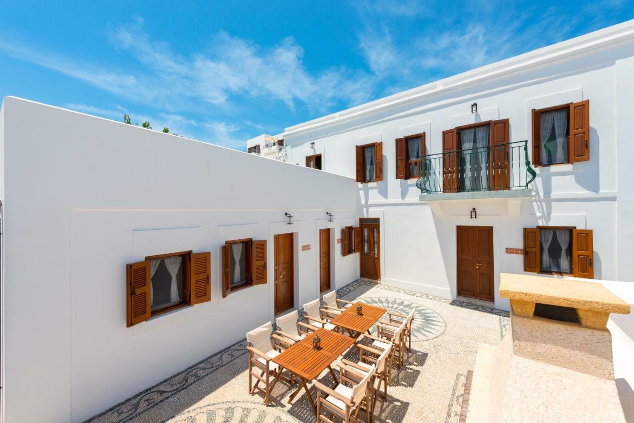 Villa Eftihia in Lindos Esterno foto